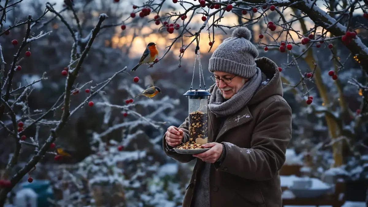 V Anglicku nečakaná metóda kŕmenia vtákov prekonáva naše bežné predstavy