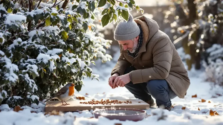 Červienky v záhrade dva jednoduché a často podceňované krmivá na ich prilákanie túto zimu