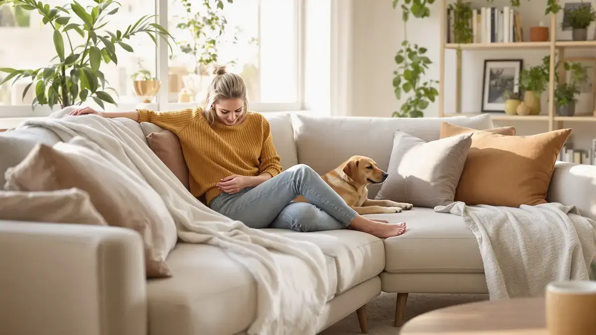 Odborníci na dekorácie sú jednotní: poťahy na pohovky nie sú dobrá voľba, pretože podporujú fádny štýl a môžu znižovať hodnotu vášho interiéru