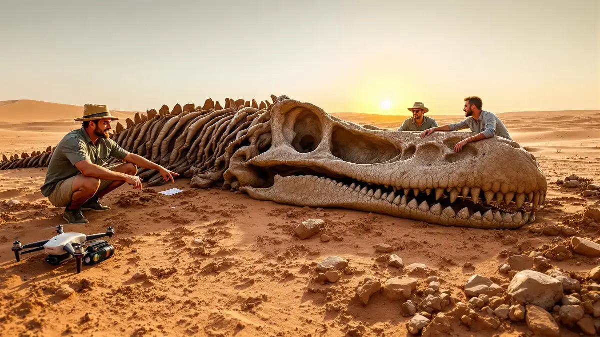 Obrovský dinosaurus podobný vtákovi objavený v púšti Nigeru odhaľuje novú perspektívu na naše chápanie dinosaurov