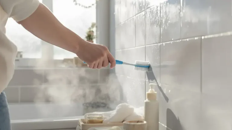 Táto domáca zmes so 4 prísadami môže zachrániť vaše kúpeľňové škáry za 15 minút bez použitia bielidla podceňovaná metóda