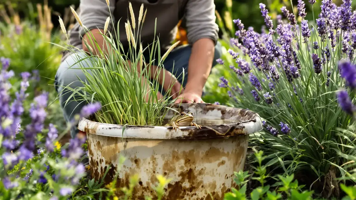 Stále viac Holanďanov používa vedro s bahnitou vodou na záhrade pre často neznámy úžitok