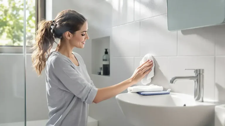 Jedna minúta denne na odstránenie plesne zo škár vo vašej kúpeľni