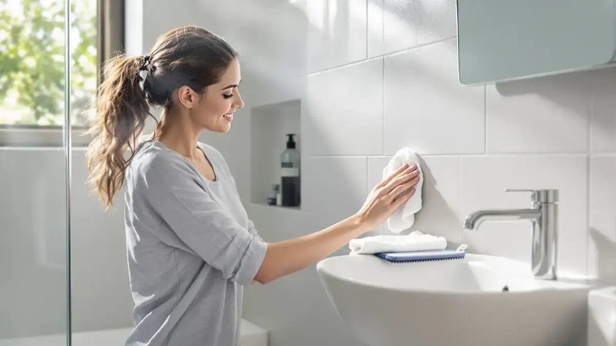 Jedna minúta denne na odstránenie plesne zo škár vo vašej kúpeľni