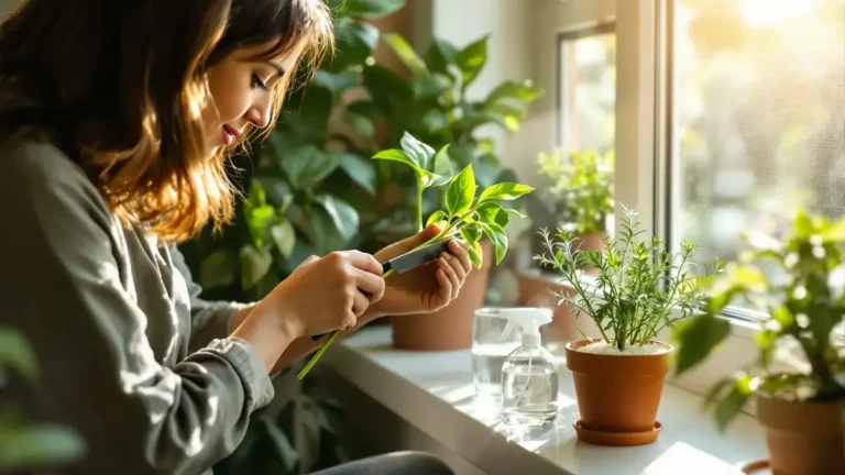 Jednoduchý a účinný spôsob rozmnožovania izbových zelených rastlín