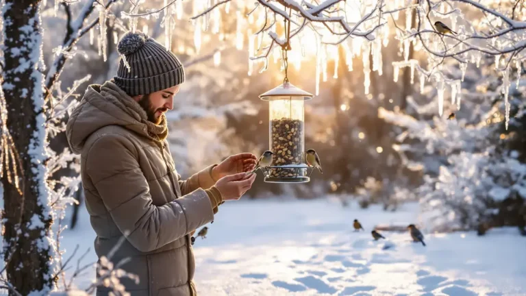 Kŕmenie vtákov v zime základné zásady a chyby ktorým sa treba vyhnúť