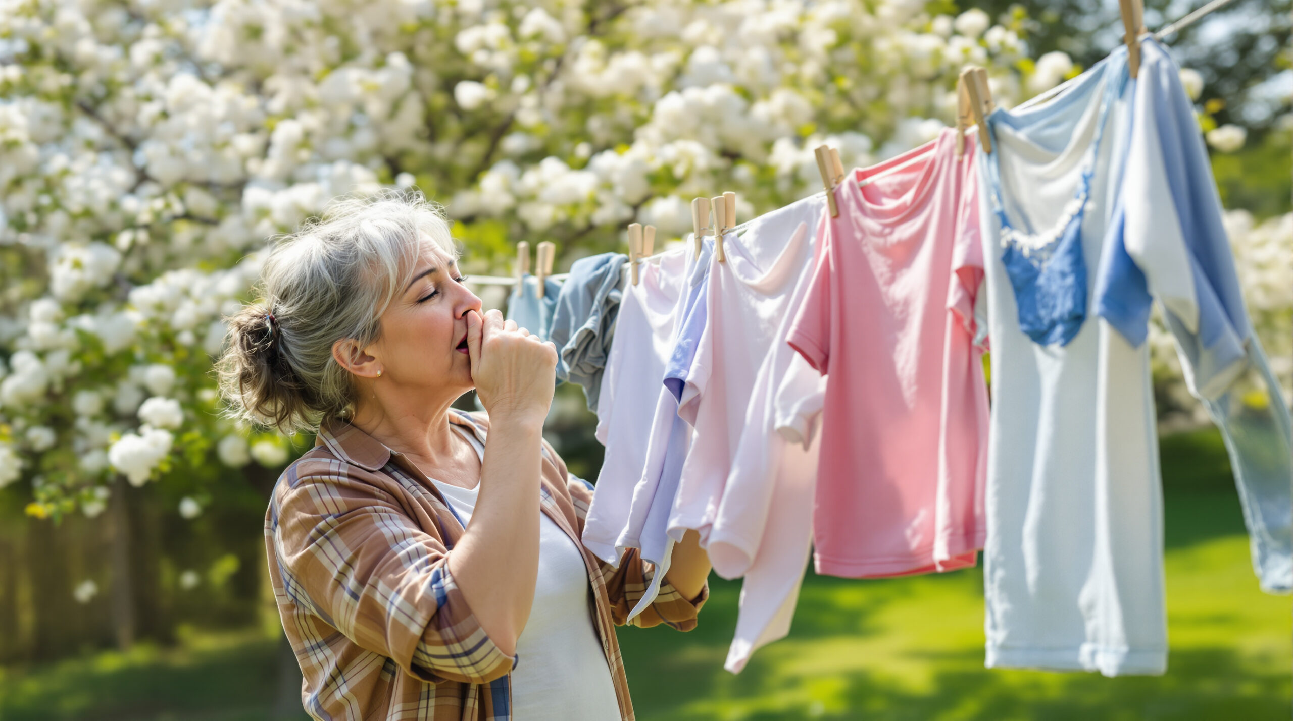 Mysleli sme si, že sušenie bielizne vonku je prospešné: v skutočnosti môžu niektoré hodiny podľa odborníkov zhoršovať alergie.