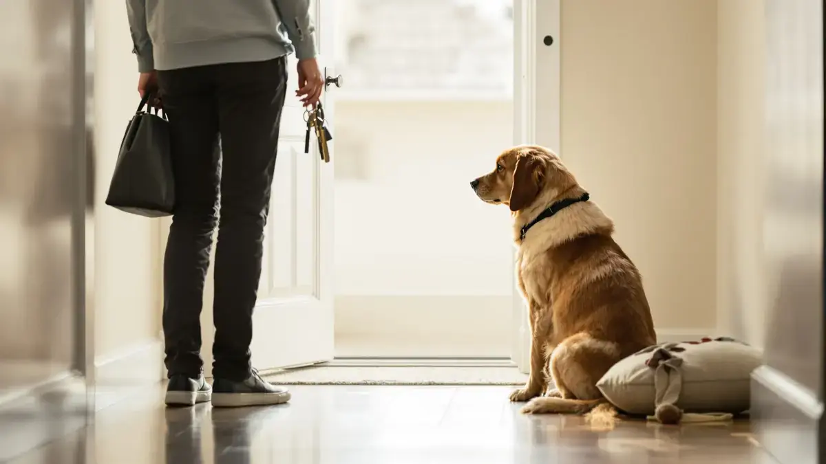 Nechať psa samého je problémovejšie, než si myslíme, a to aj po niekoľkých hodinách samoty