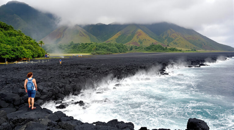 Neodchádzajte na dovolenku na Réunion bez objavenia tejto jedinečnej pláže, ktorá vznikla spojením lávy a oceánu.