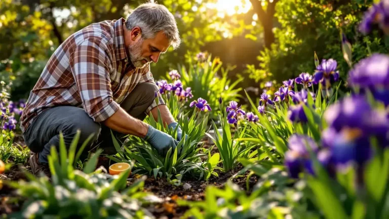 Táto jednoduchá metóda ochráni vaše kosatce pred slimákmi a slizniakmi za 3 večery bez použitia chemikálií