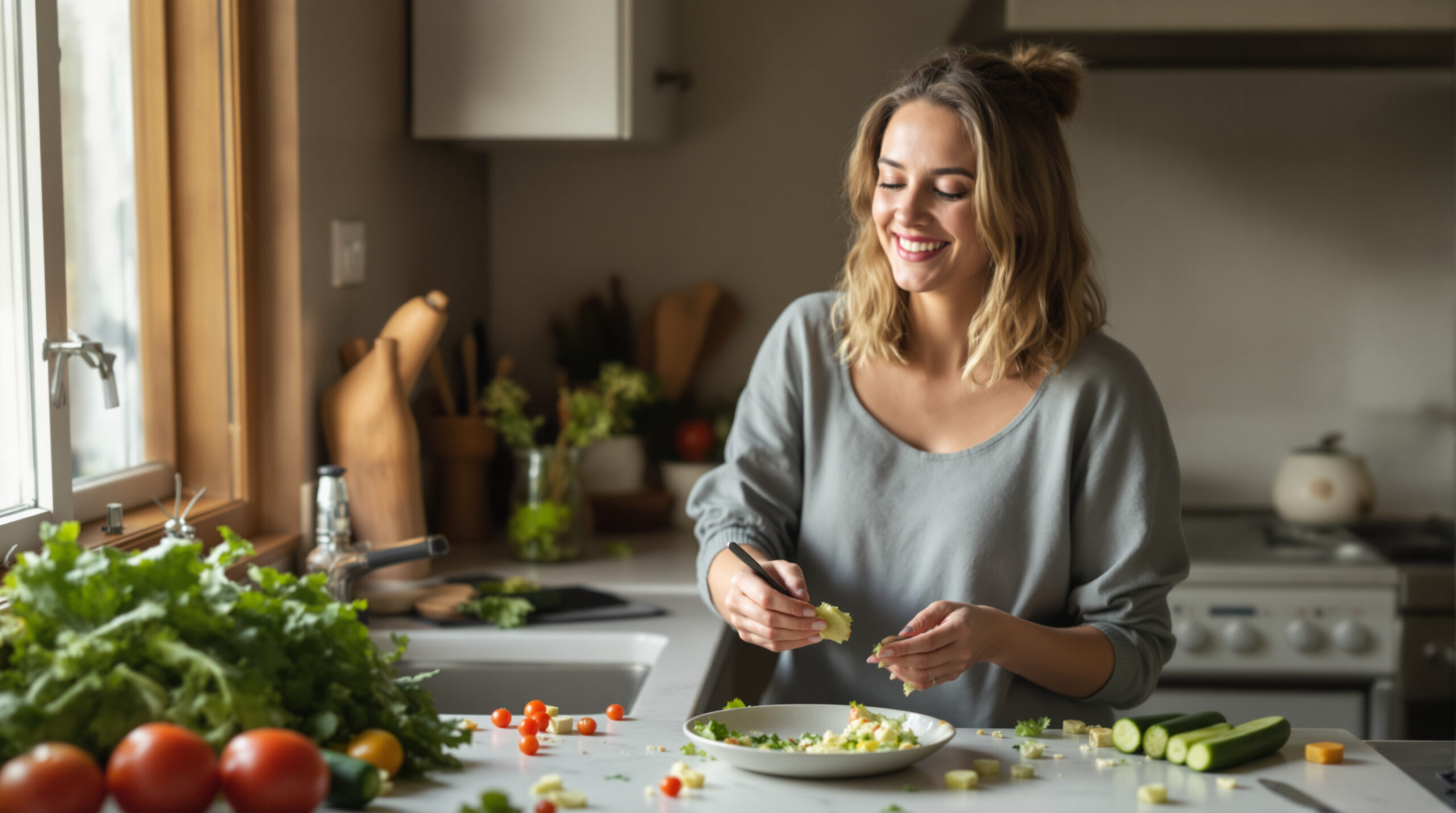 Odkedy som jedno jedlo vymenila za šalát, schudla som 3 kilá bez návštevy posilňovne.