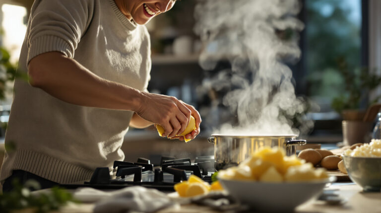 Odkedy som vyskúšal varenie zemiakov vo vode, moja kaša je krémová a ľahká, skutočná pochúťka pre rodinné jedlá.