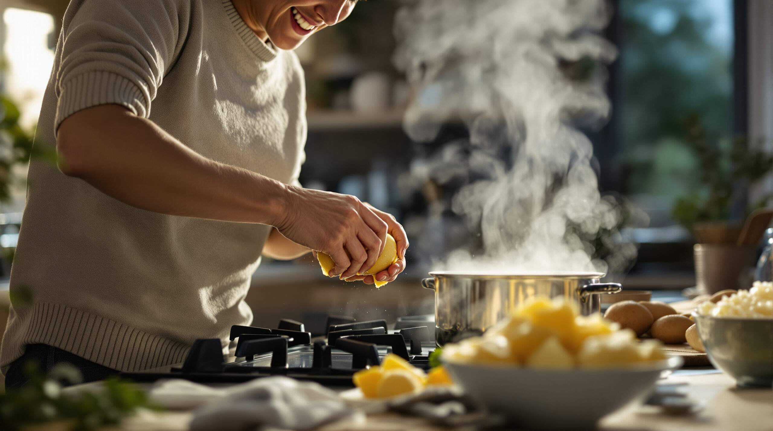 Odkedy som vyskúšal varenie zemiakov vo vode, moja kaša je krémová a ľahká, skutočná pochúťka pre rodinné jedlá.