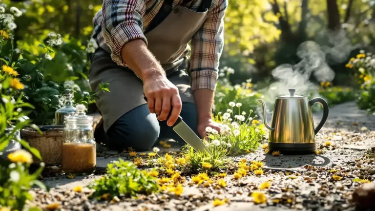 Odstraňovanie buriny z štrku unikátna technika záhradníkov ktorú mnohí nepoznajú