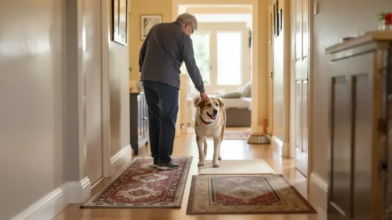 Tieto jednoduché opatrenia zlepšujú život staršieho psa často vystaveného častým otrasom