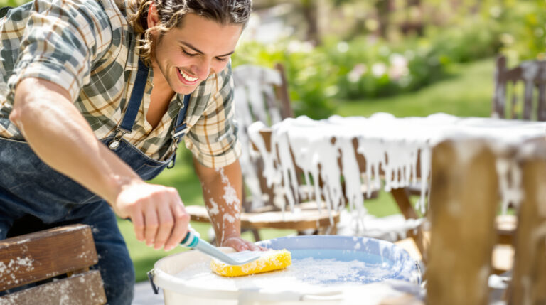 Po drsnej zime som objavil jednoduchú metódu, ako oživiť svoj záhradný nábytok za pár hodín, a výsledok je ohromujúci.