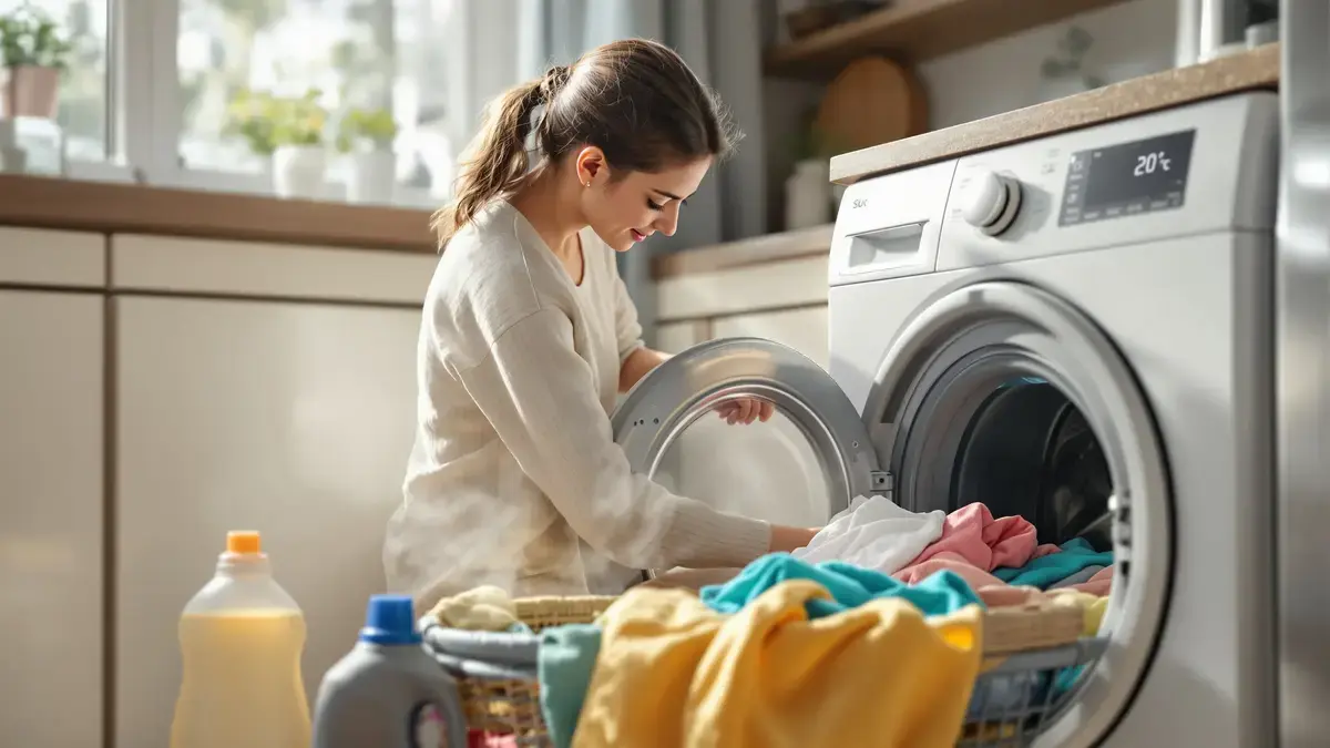 Pri práčke výber správnej teploty umožňuje ušetriť až 62 percent elektriny