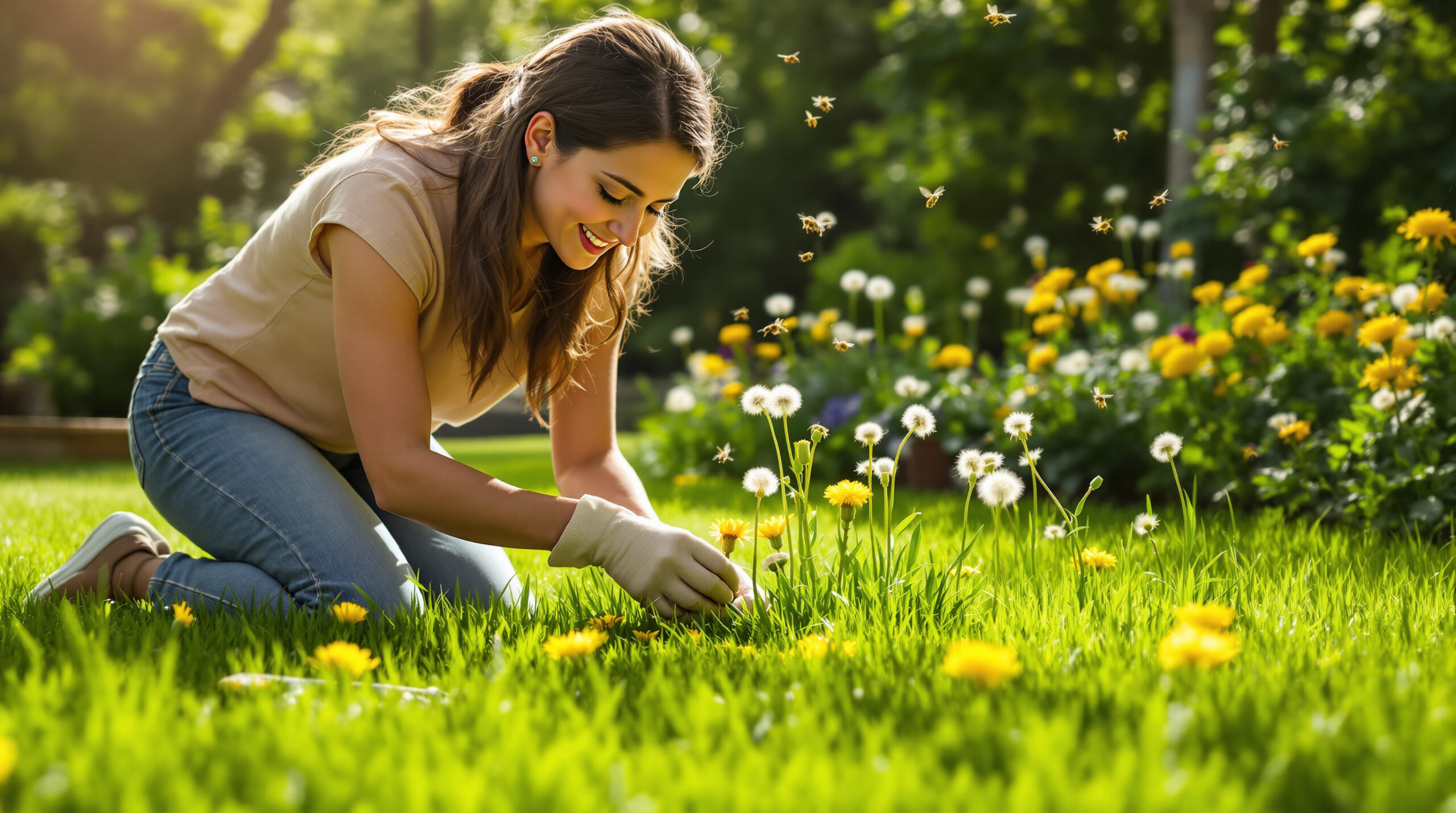 Preč s púpavou: Vytrhávanie tejto škodlivej rastliny posilňuje váš ekosystém a skrášľuje vašu záhradu.