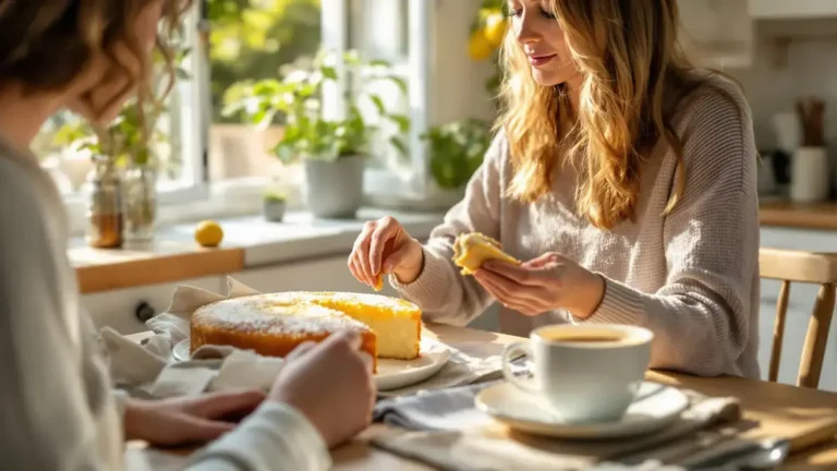 Tento ricottovo-citrónový koláč je nadýchaný dezert na vychutnanie túto jar