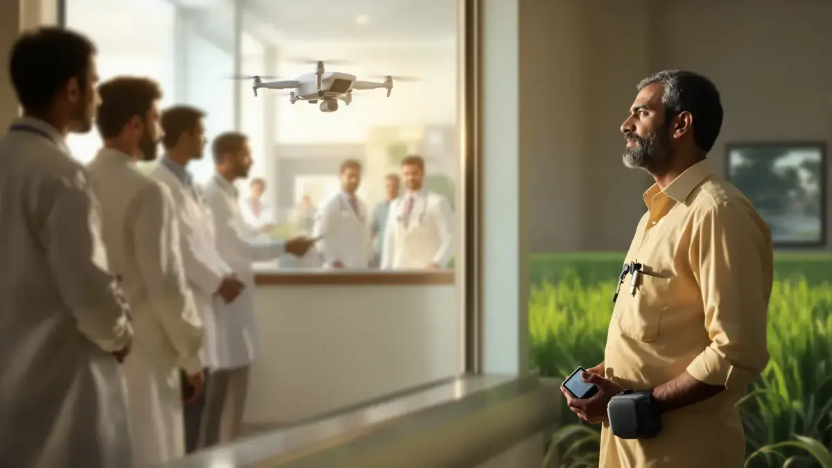 Odborníci sú jednoznační: rozmach robotov v zdravotníctve a dronov v poľnohospodárstve v Indii môže narušiť kľúčové sektory bez toho aby sme si to uvedomili