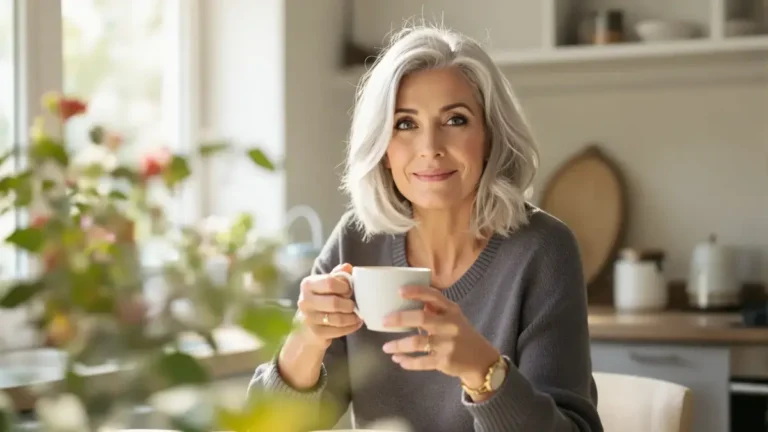 Sivé vlasy účes ktorý omladzuje tvár podľa rád odborného kaderníka