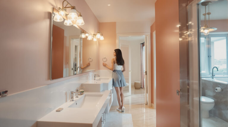 „Tmavá kúpeľňa“: týchto 7 jednoduchých trikov ju okamžite rozjasní a spríjemní