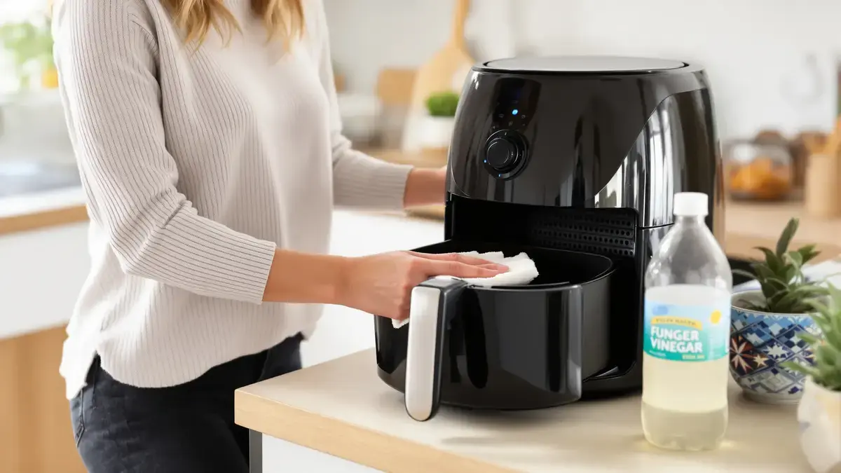 Jednoduchý trik s ingredienciou zo špajze, ktorý ochráni vašu fritézu pred zápachmi po každom použití