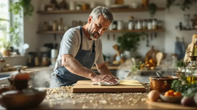 Truhlár odporúča tento nevyhnutný produkt na údržbu drevených krájacích dosiek