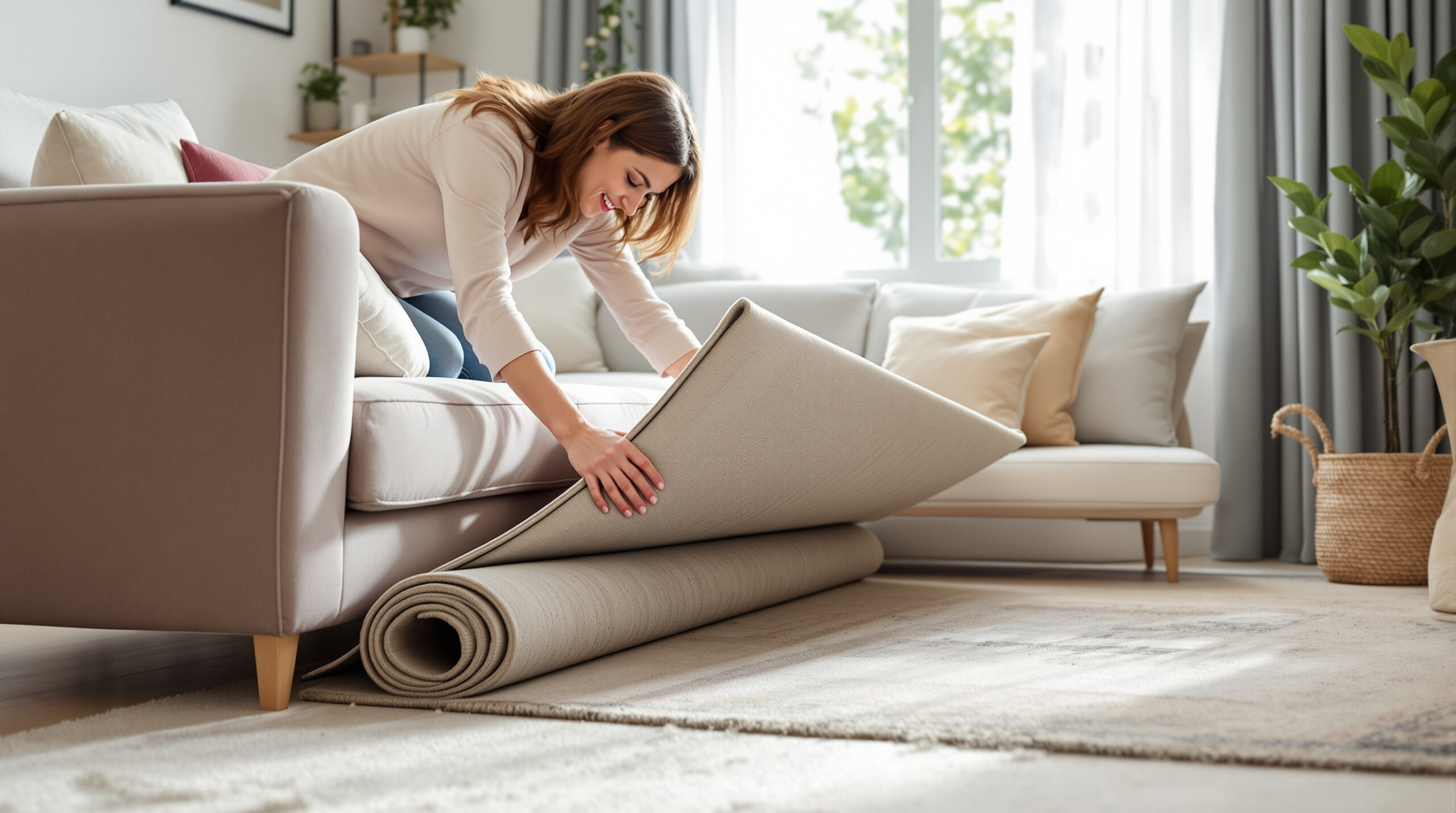 Už viac neskladujte svoj starý koberec na tomto mieste v obývačke: tu je spôsob, ako mu vdýchnuť nový život a skrášliť váš interiér.