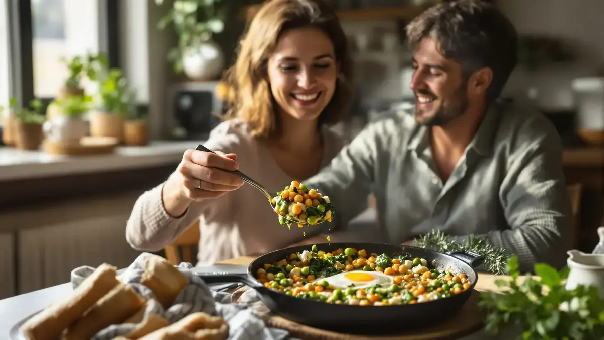 Táto vegetariánska čakčuka zmenila naše jedlá a ukončila jednu častú kulinársku rutinu