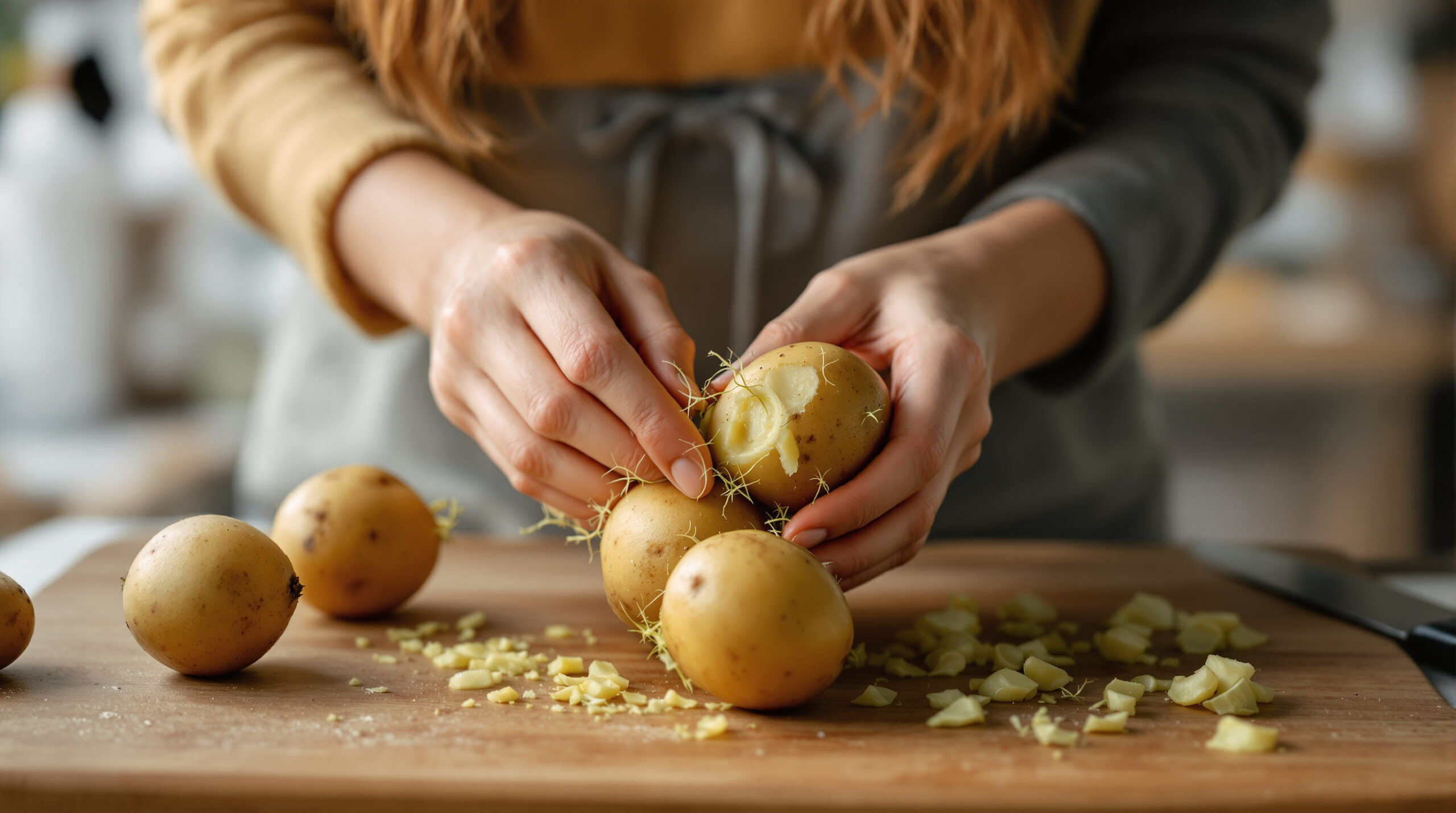 Z naklíčených zemiakov som mala strach, kým som neobjavila tieto jednoduché kontroly pred varením.