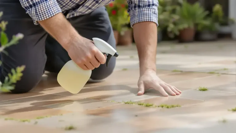 Záhradní architekti vždy používajú rovnaké riešenie medzi dlaždicami na zabránenie návratu buriny