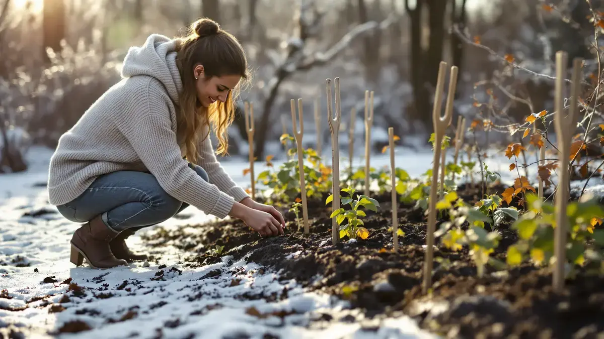 Zasaďte vidličky okolo svojich obľúbených rastlín jednoduchý trik s ohromujúcimi výsledkami