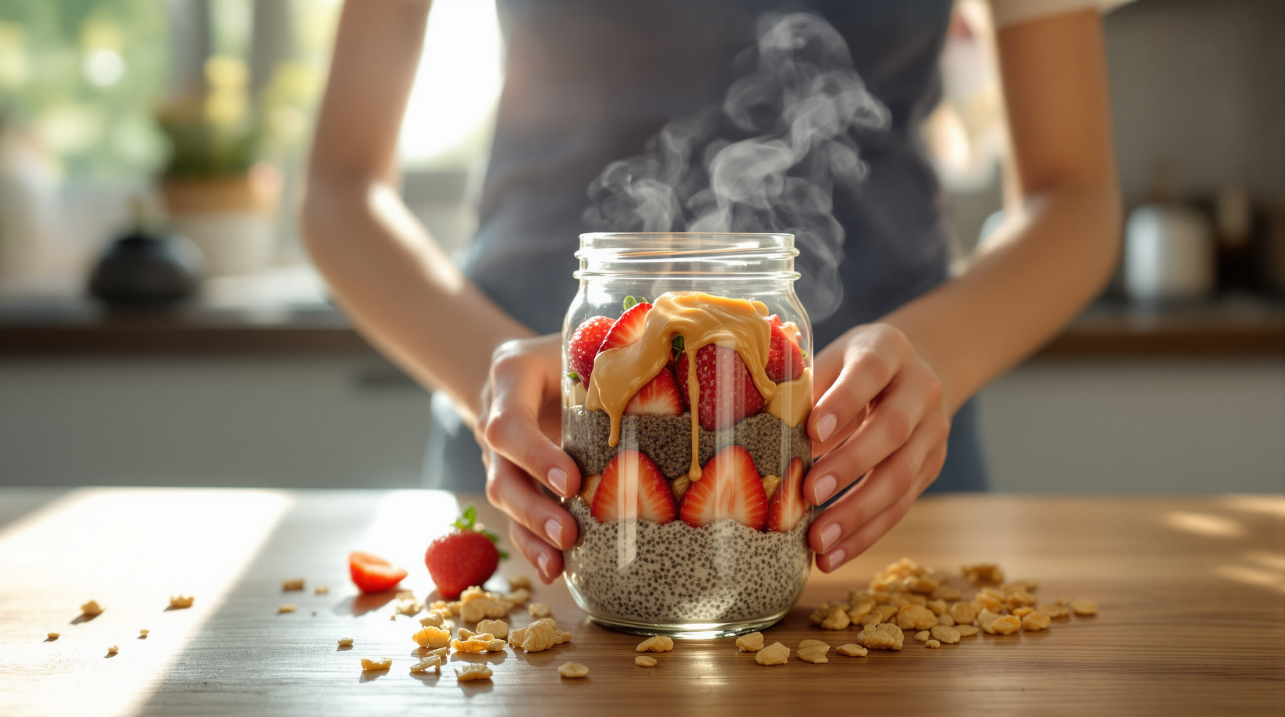 Ani ovsené vločky, ani jogurt: tieto prekvapivé raňajky ponúkajú skvelú dávku vlákniny a bielkovín na dobrý začiatok dňa.