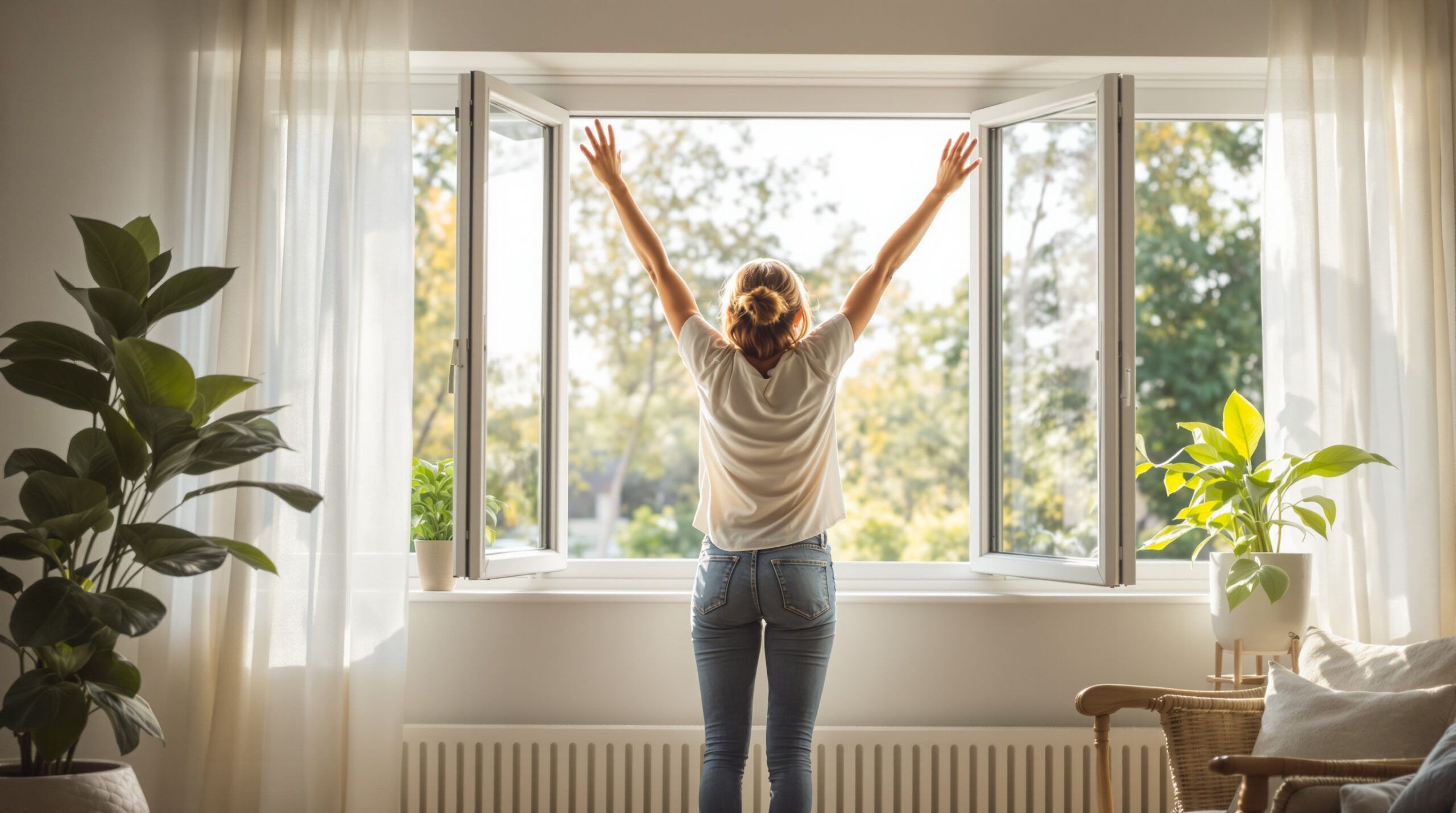 Chráňte svoje pľúca za 10 minút: tento bezplatný zvyk zlepší kvalitu vzduchu u vás doma.