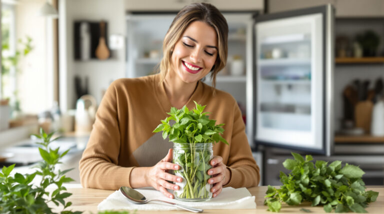 Máta mi vždy vädla, kým som neobjavil tento jednoduchý trik, vďaka ktorému zostane čerstvá celé týždne.