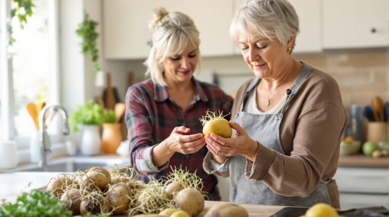 Myslel som si, že naklíčené zemiaky sú stále dobré: jednoduchá kontrola mi ušetrila nepríjemné prekvapenie v kuchyni.