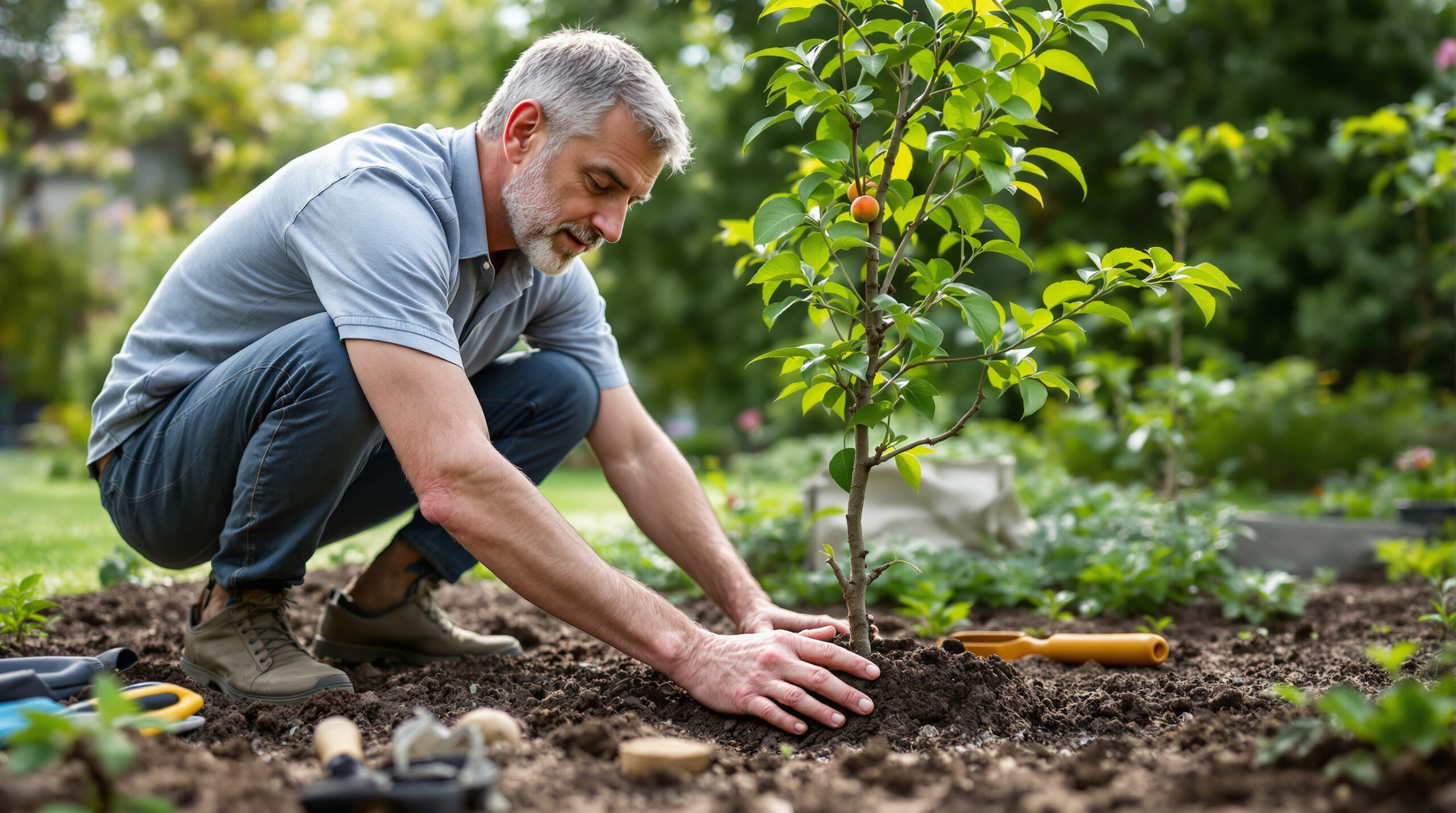 Myslel som si, že som svoj ovocný strom zasadil správne: škôlkár mi prezradil zásadný detail tesne pri zemi, ktorý všetko zmenil.
