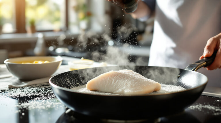 Mysleli sme si, že pomalé varenie ryby zabráni jej prilepeniu: v skutočnosti ju dokonale oddelí práve vysoká teplota.