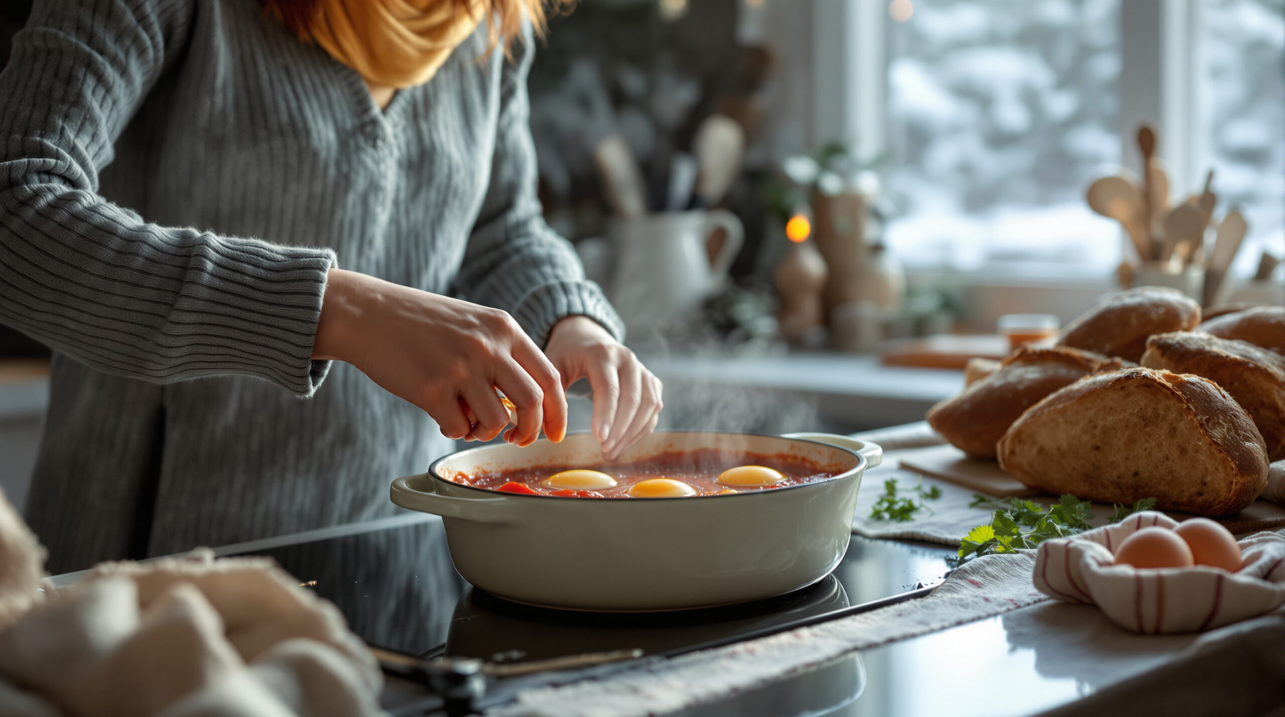 Nepripravujte vajcia na paradajkách v rúre, kým nevyskúšate tento jednoduchý recept, ktorý zahreje srdce v marci.