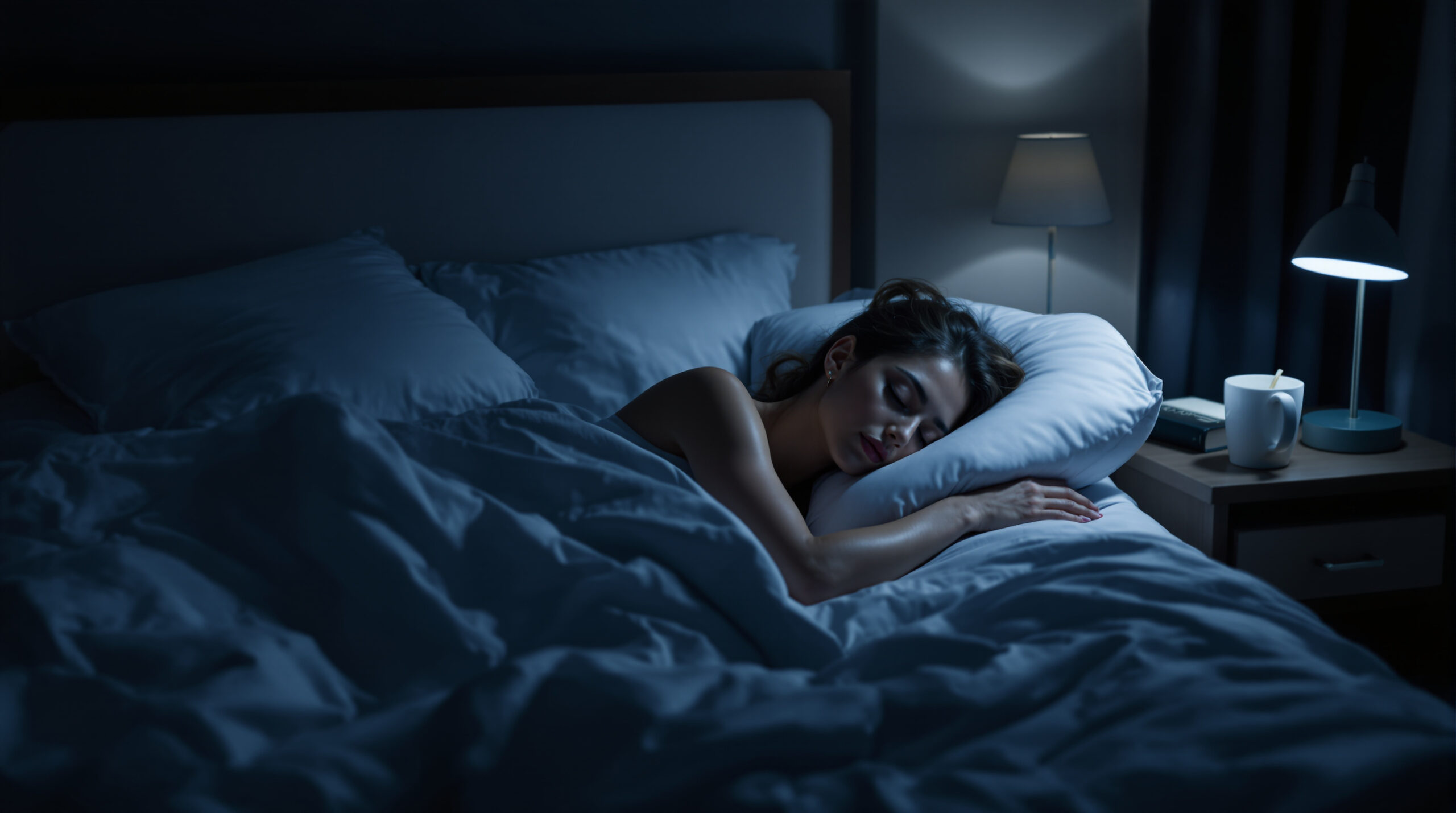 Odkedy som prestal nechávať pohár vody na nočnom stolíku, moje noci sú pokojnejšie a budím sa menej často.