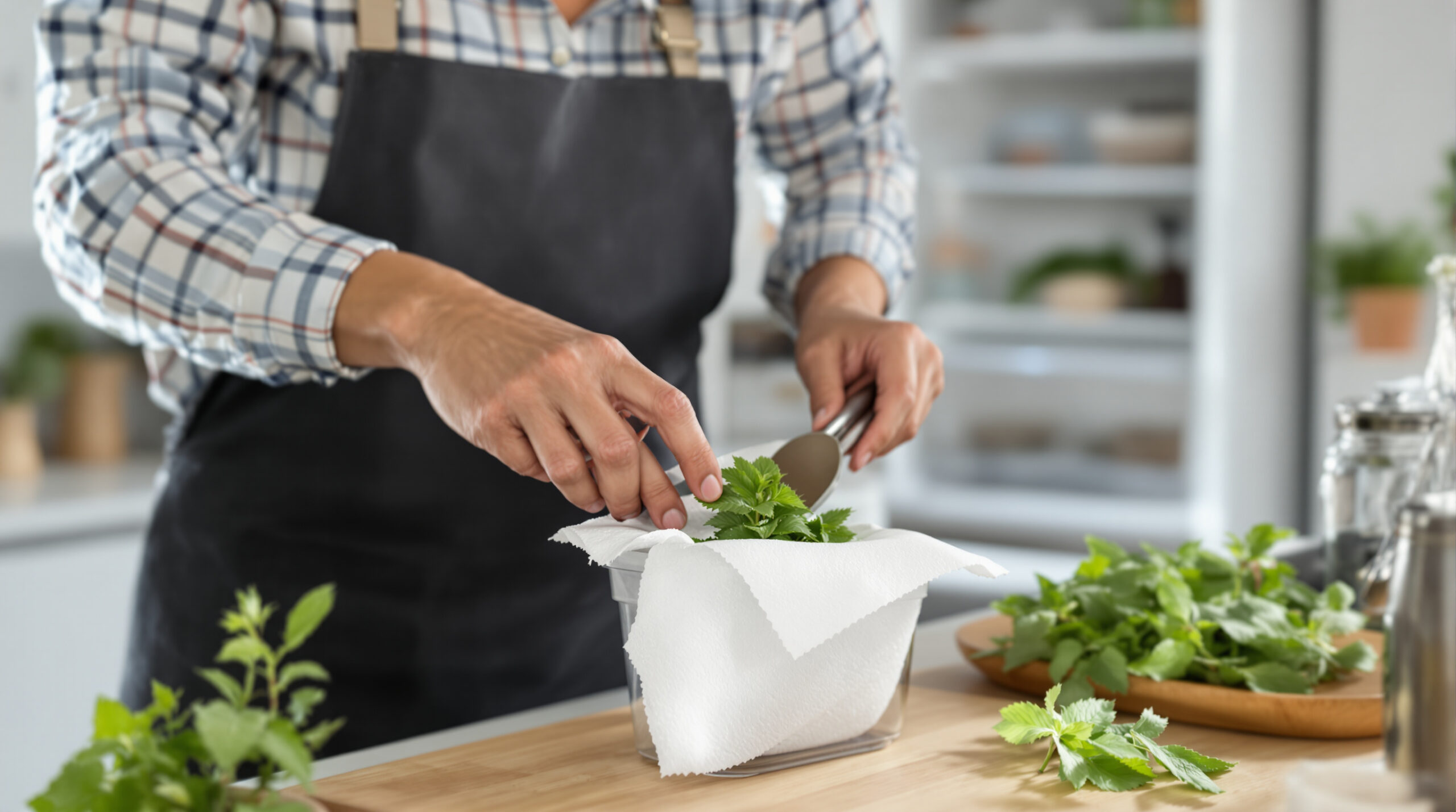Odkedy som si osvojil tento jednoduchý trik, mäta mi vydrží čerstvá celé týždne a letné posedenia sú skutočným pôžitkom.