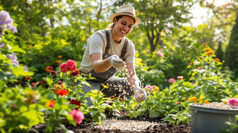 Po aperitíve som sa rozhodol nevyhodiť lastúry z ustríc: premenili moju záhradu na skutočný raj.