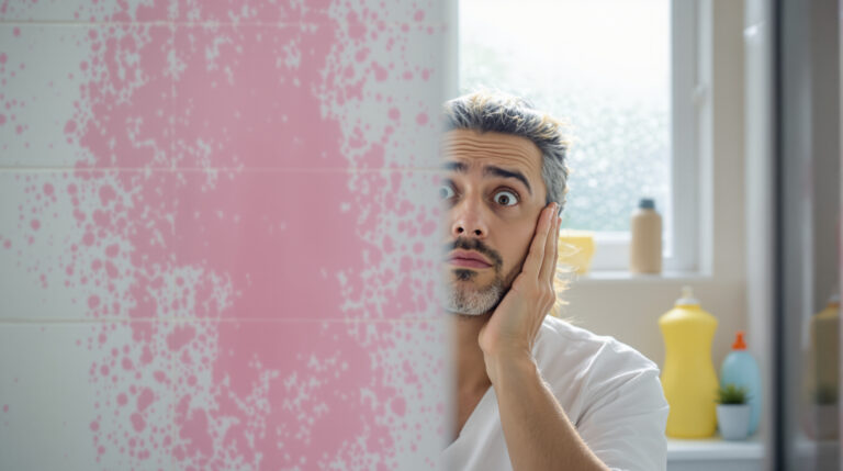 Táto ružová škvrna v mojej sprche ma znepokojovala, kým som nezistil, že môže byť oveľa viac než len obyčajná špina.