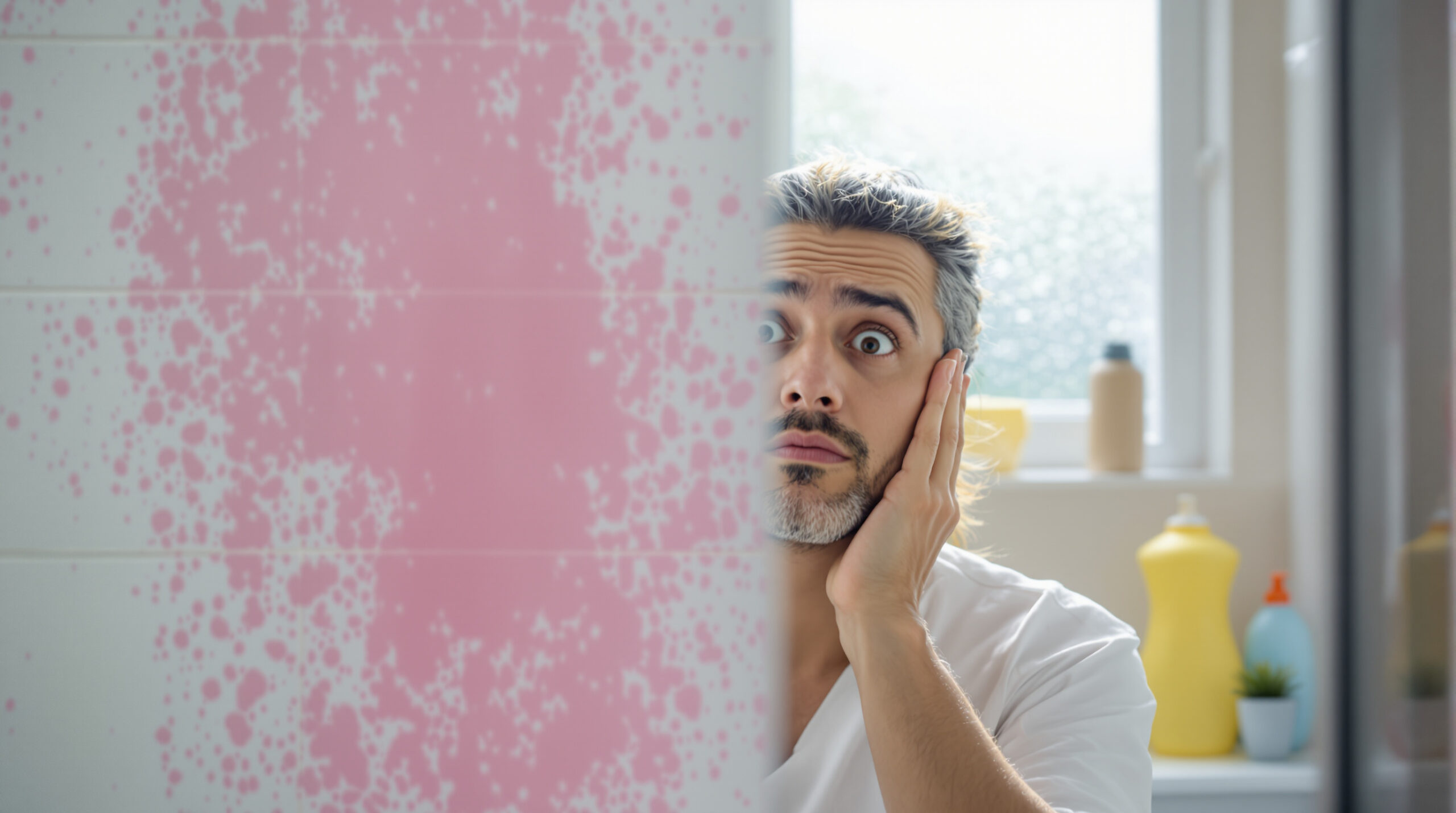 Táto ružová škvrna v mojej sprche ma znepokojovala, kým som nezistil, že môže byť oveľa viac než len obyčajná špina.