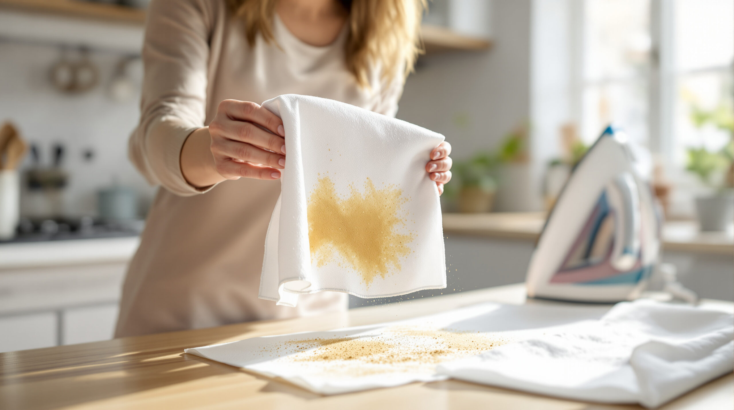 Tento bežný produkt odstráni mastné škvrny za 2 minúty, bez námahy, pre rýchle a účinné čistenie.