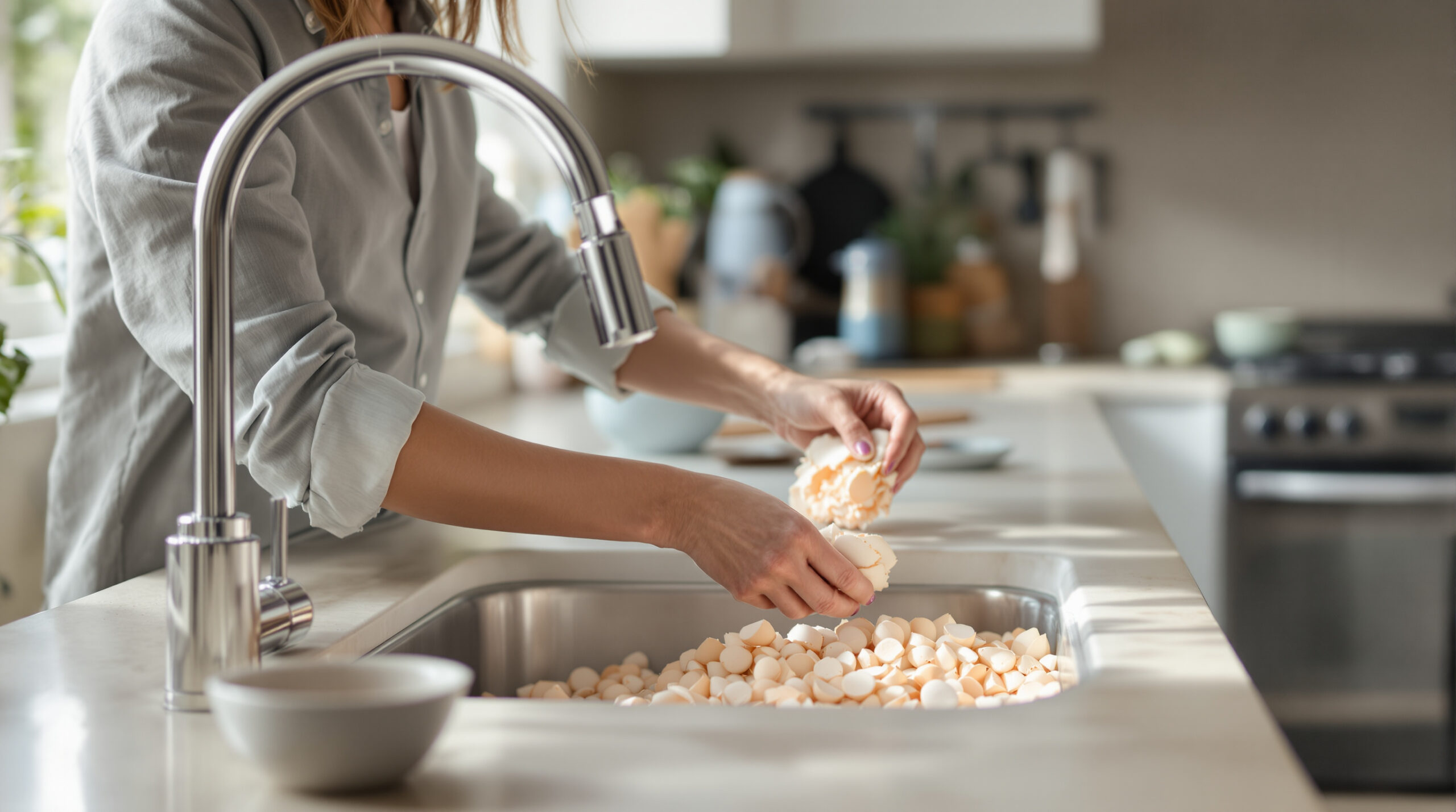 Tento kuchynský odpad čistí lepšie ako bežné prostriedky za 5 minút, lacnejšie a bez chémie