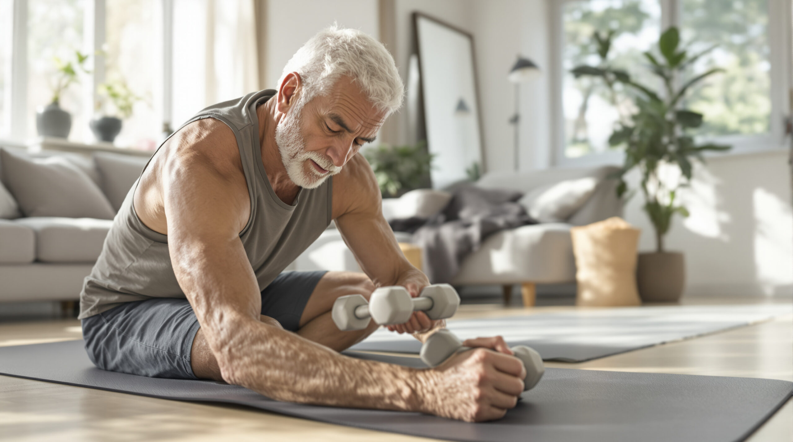 Vo veku 60 rokov som objavil tieto 3 jednoduché cviky, ktoré formujú môj stred tela bez sed-ľahov a plankov, a cítim sa silnejší ako kedykoľvek predtým.