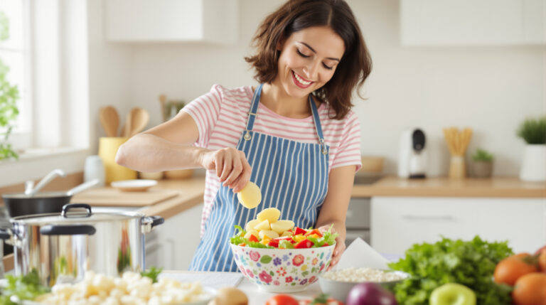 Všetci sme sa mýlili: ryža a cestoviny zaťažujú šaláty — objavte sacharid, ktorý ich skutočne odľahčí.