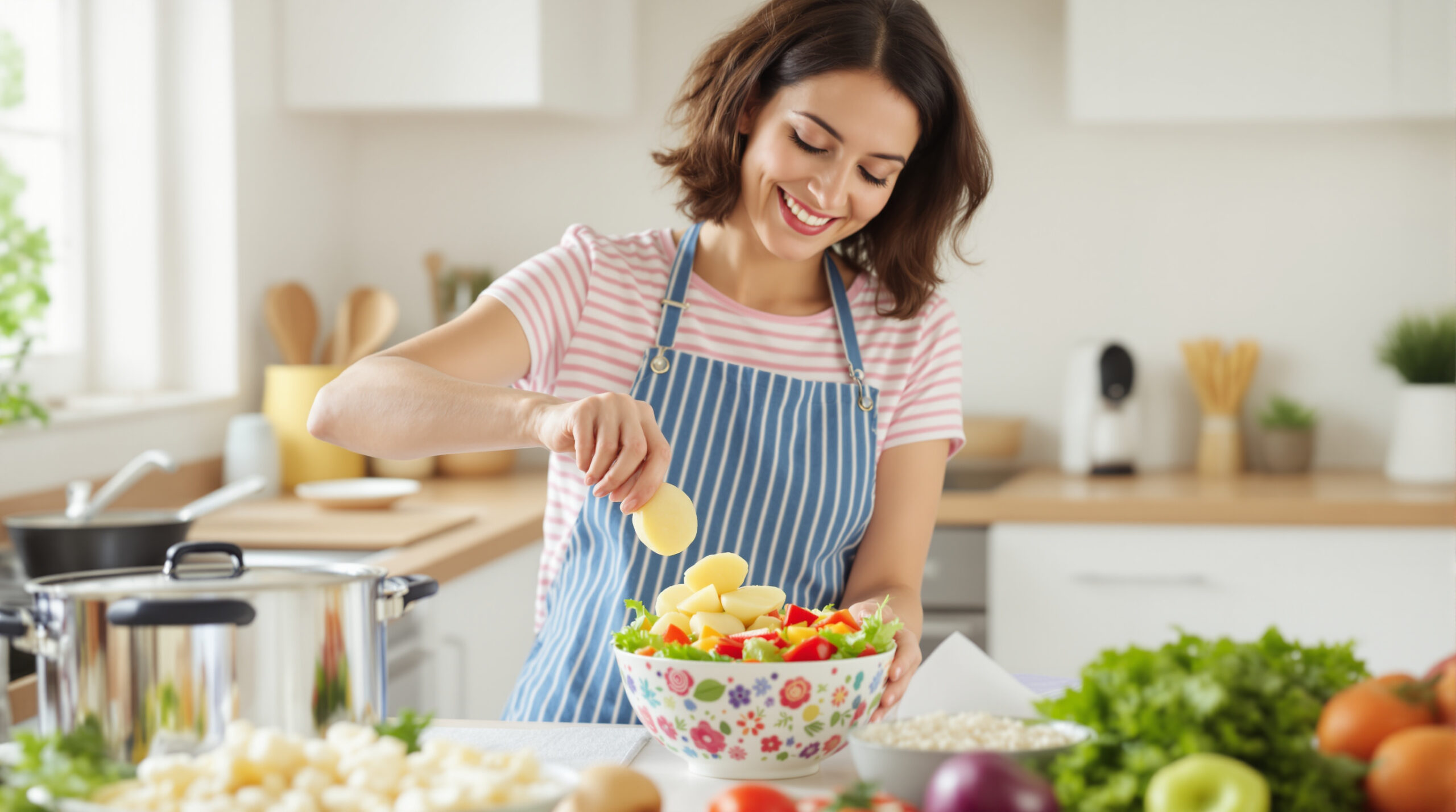Všetci sme sa mýlili: ryža a cestoviny zaťažujú šaláty — objavte sacharid, ktorý ich skutočne odľahčí.